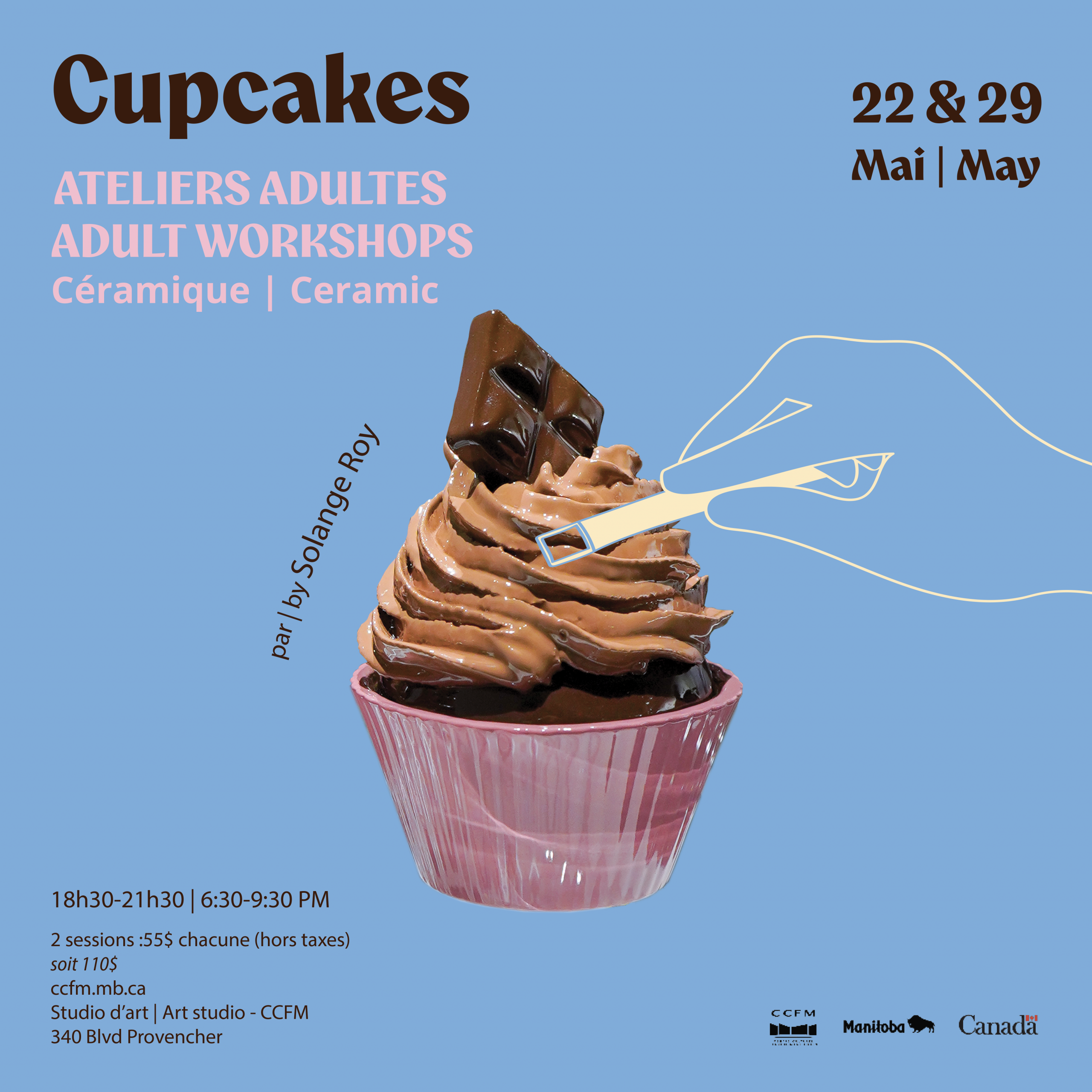 Cupcakes - atelier adulte